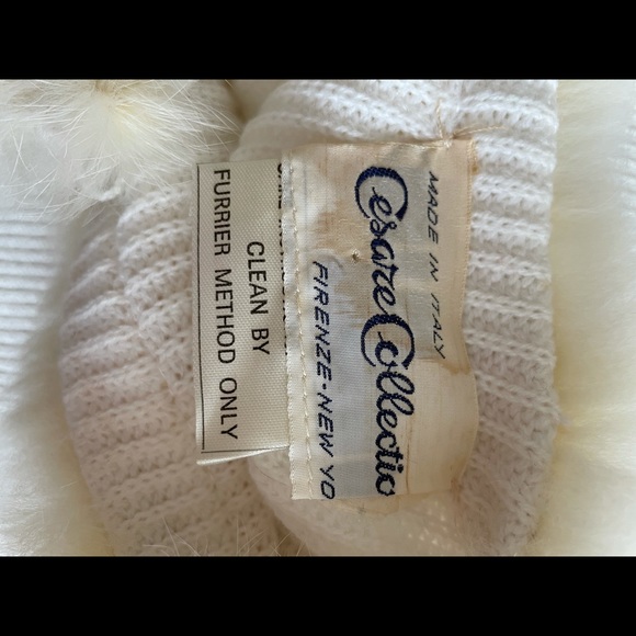 Vintage rabbit fur sweater - Picture 6 of 6